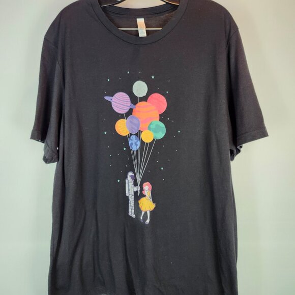 Planet Balloons - Spaceman - Astronaut Graphic T Size 2XL - Picture 2 of 5